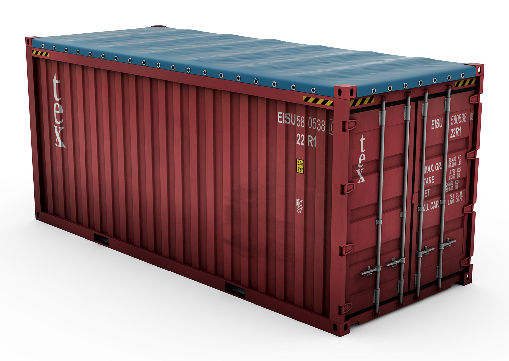 container mở nóc là gì