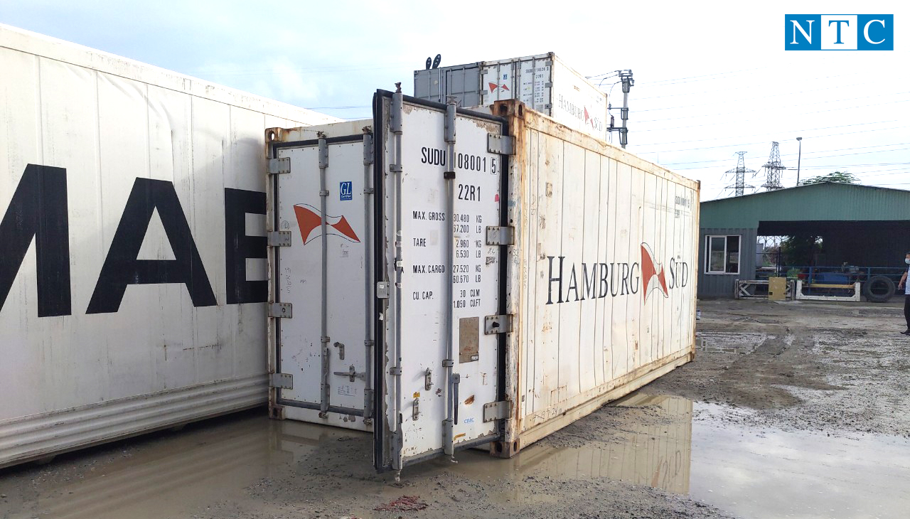 [Bảng giá 2021] Update giá bán container lạnh tại NTC Container