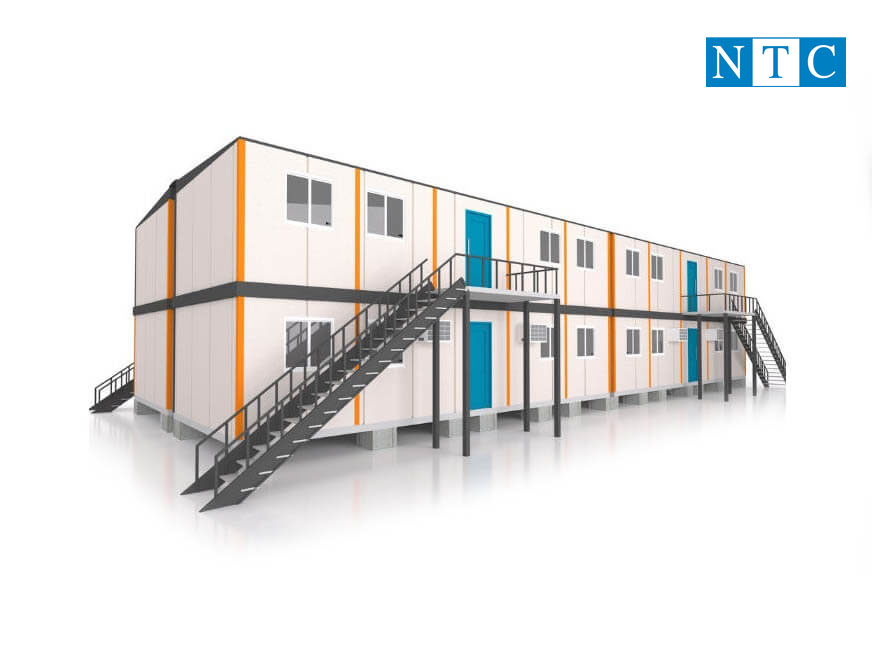 Thiết kế container văn phòng linh động, tiện nghi tại NTC Container 