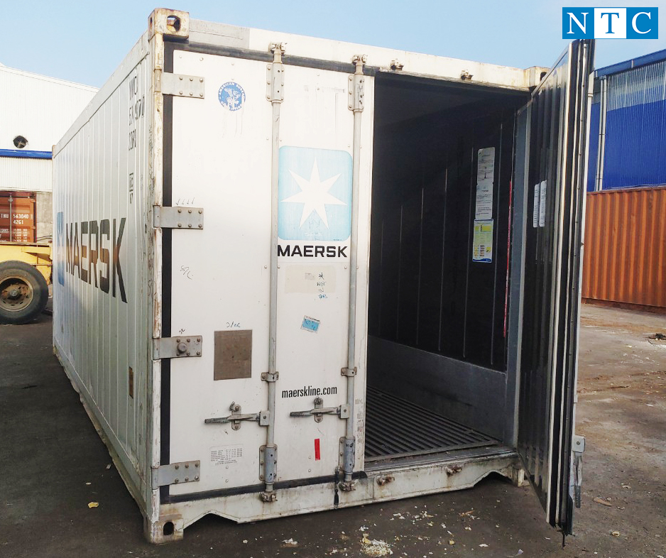 Giá thanh lý container lạnh 40ft cũ tại NTC Container 