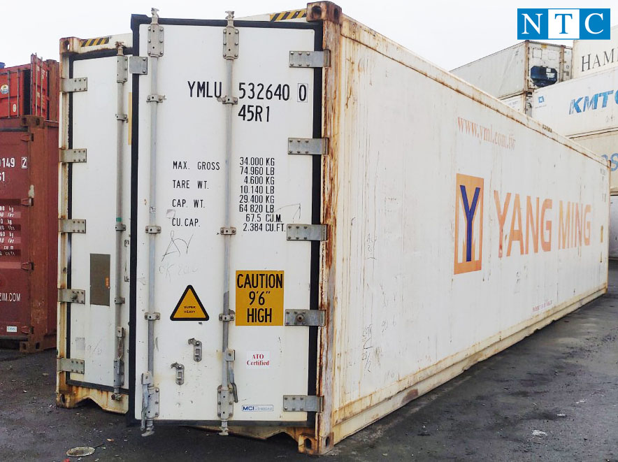 Lưu ý chọn mua container lạnh 40ft cũ khi thanh lý 