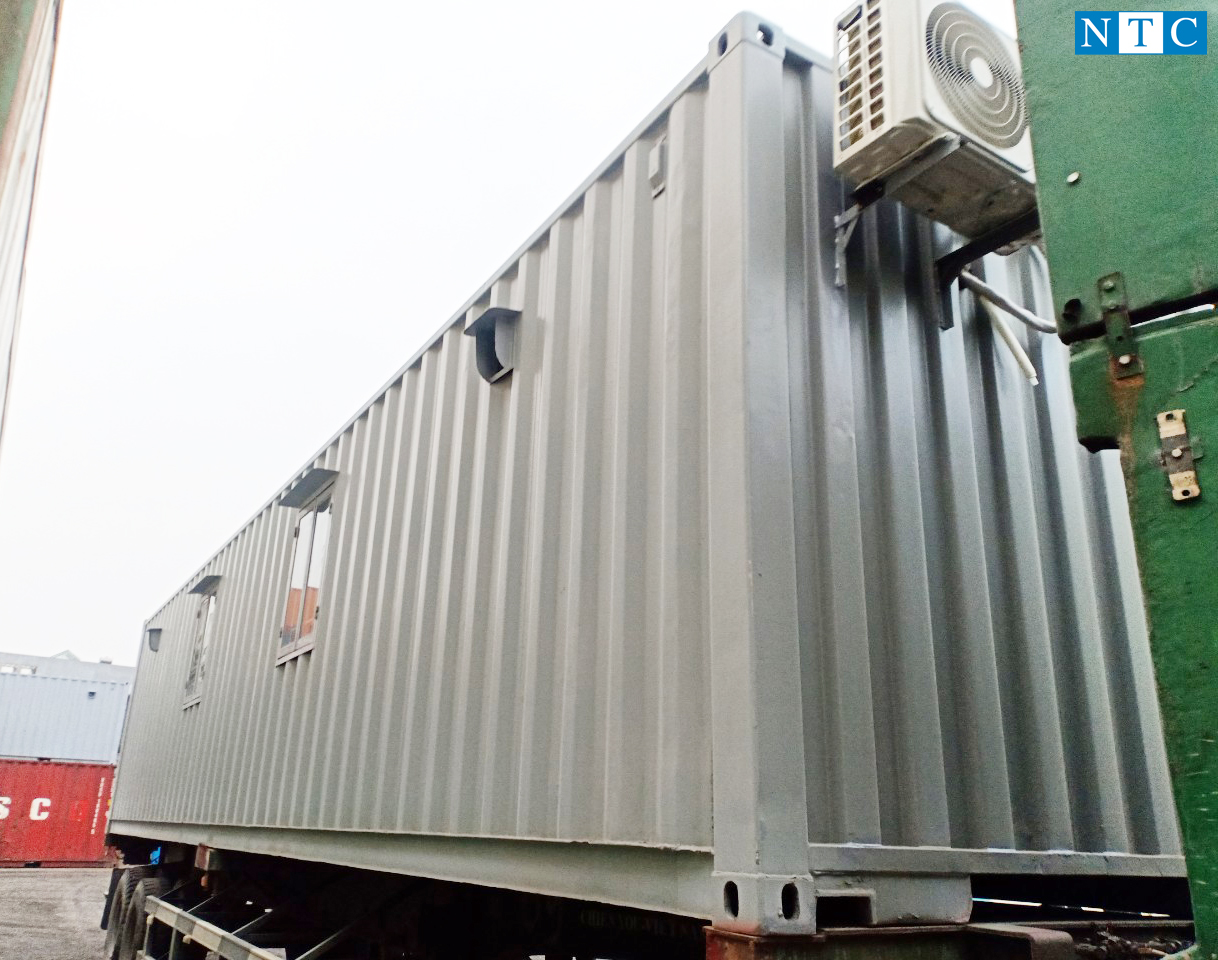 Container văn phòng được ưa chuộng với tính năng di động dễ dàng, tiết kiệm chi phí