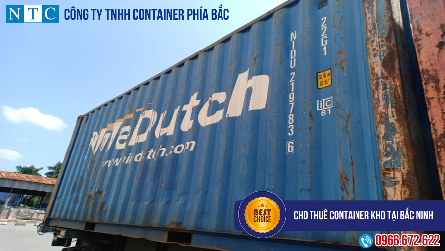 NTC Container địa chỉ cho thuê container kho với giá tốt nhất Bắc Ninh. Hotline: 0966.672.622 