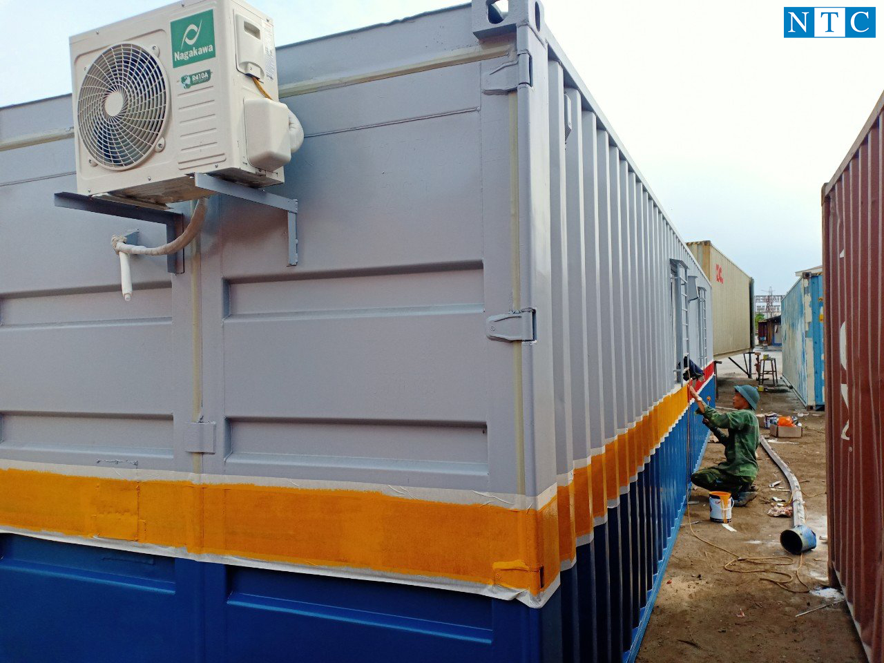 Container văn phòng giá rẻ thông dụng tại NTC Container 