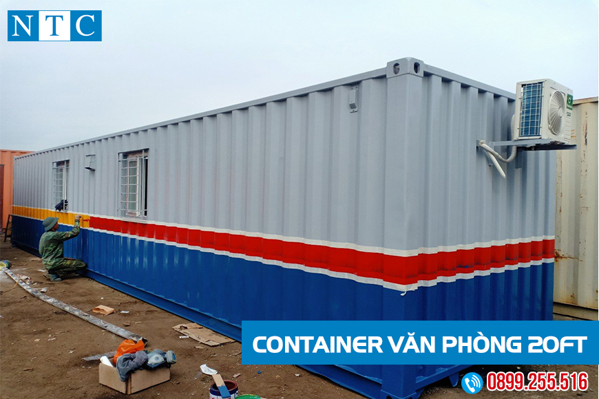 NTC Container cho thuê container văn phòng 20ft uy tín tại Hà Nội