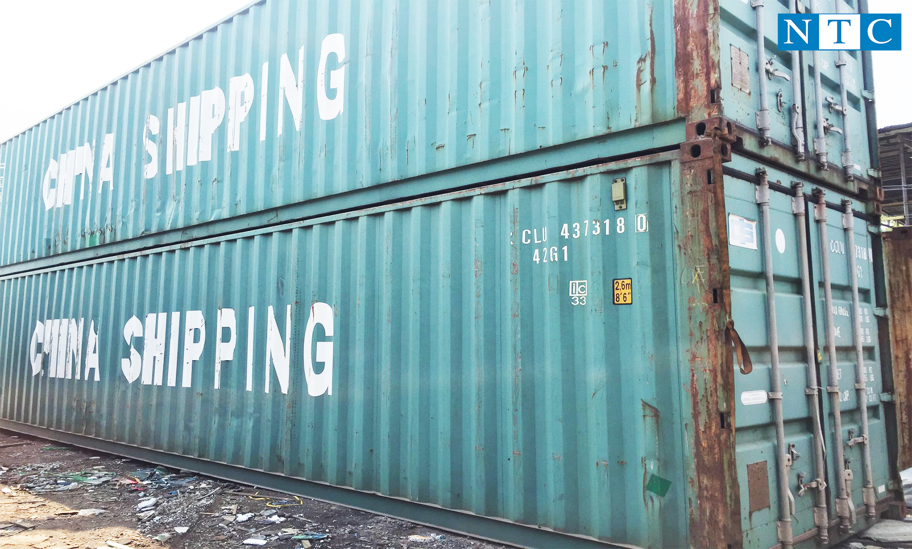 NTC Container mua bán container kho 20ft giá rẻ tại Bắc Giang 