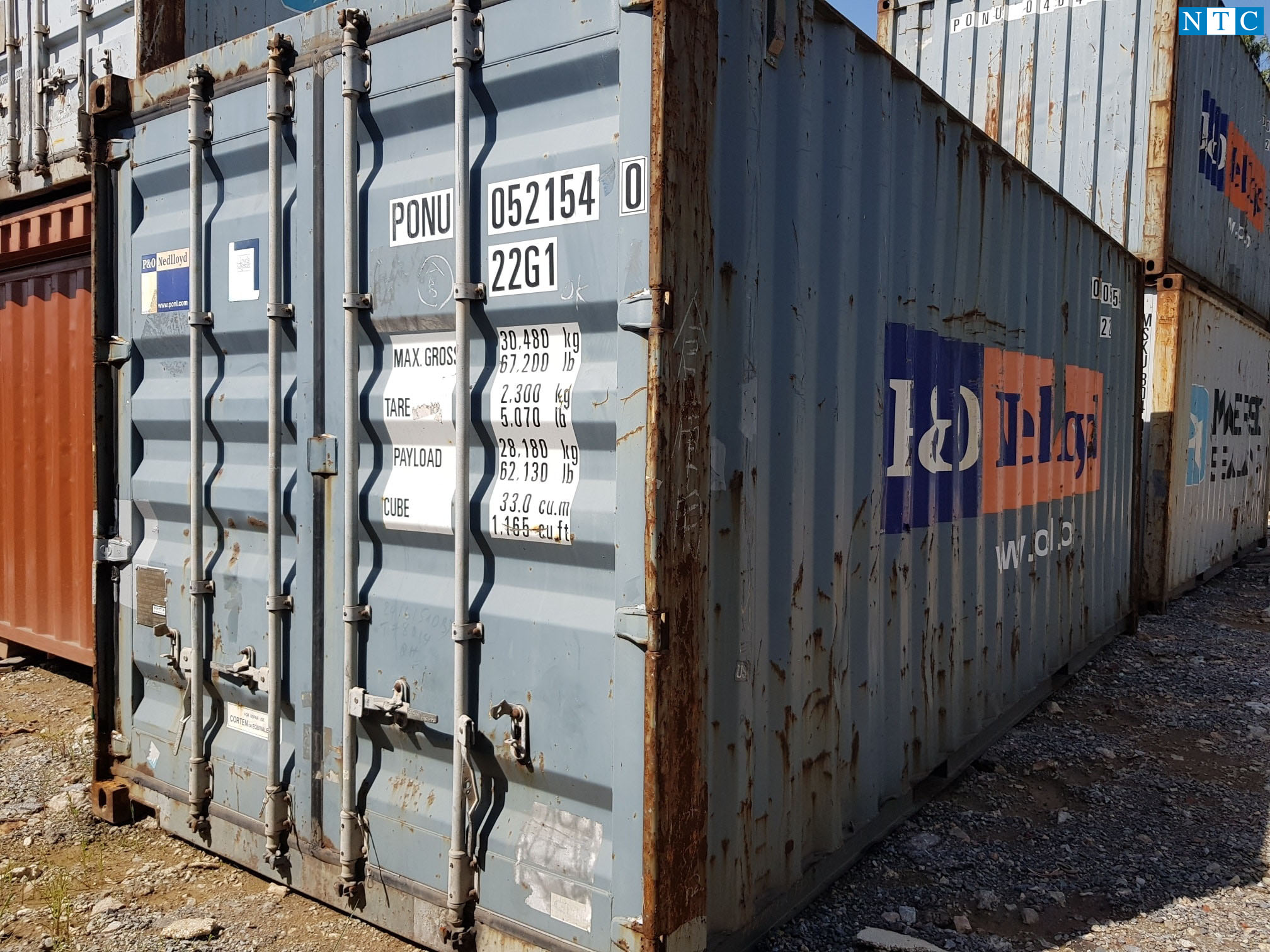 Ưu điểm sử dụng container 40 feet cũ 