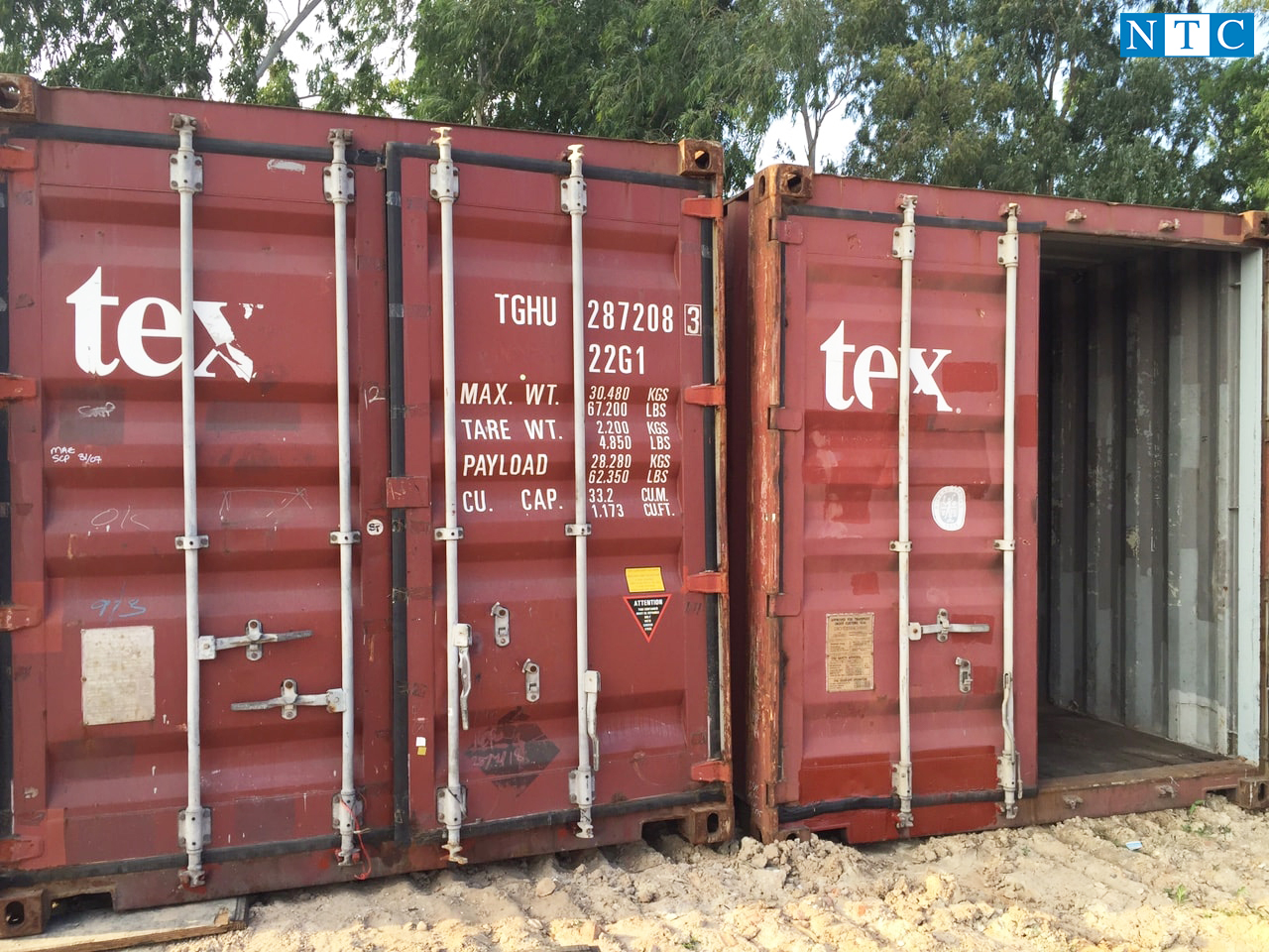 NTC Container cung cấp container kho cũ số lượng lớn tại miền Bắc 
