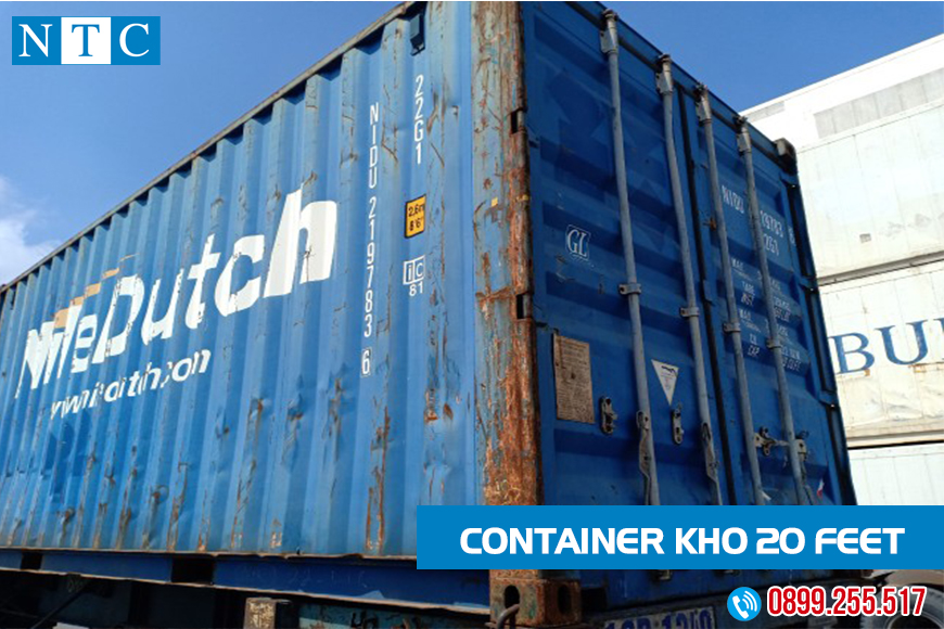 NTC Container địa chỉ mua container kho 20ft uy tín miền Bắc. Hotline: 0899.255.517 