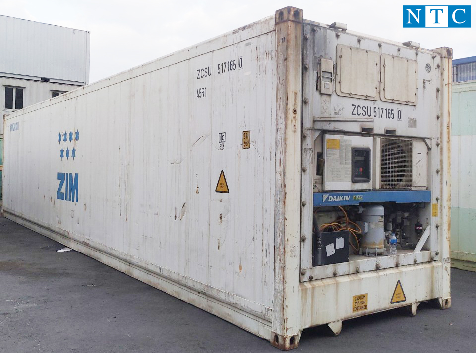Đặc điểm về dịch vụ thanh lý container lạnh 40ft cũ 