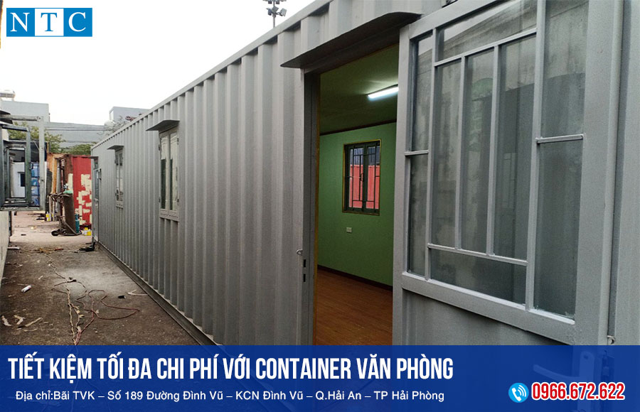 NTC Container cung cấp container văn phòng chất lượng, uy tín miền Bắc. Hotline: 0966.672.622