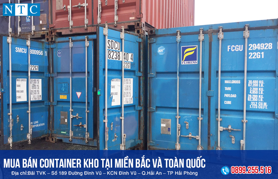 NTC Container mua bán container kho tại miền Bắc và toàn quốc giá rẻ, chất lượng