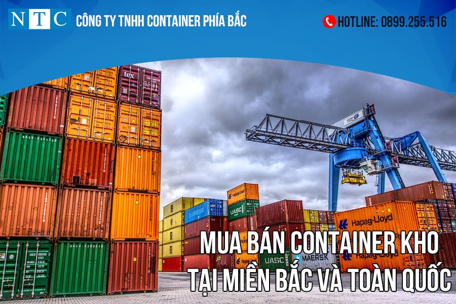 NTC Container mua bán container kho tại miền Bắc và toàn quốc giá rẻ, chất lượng