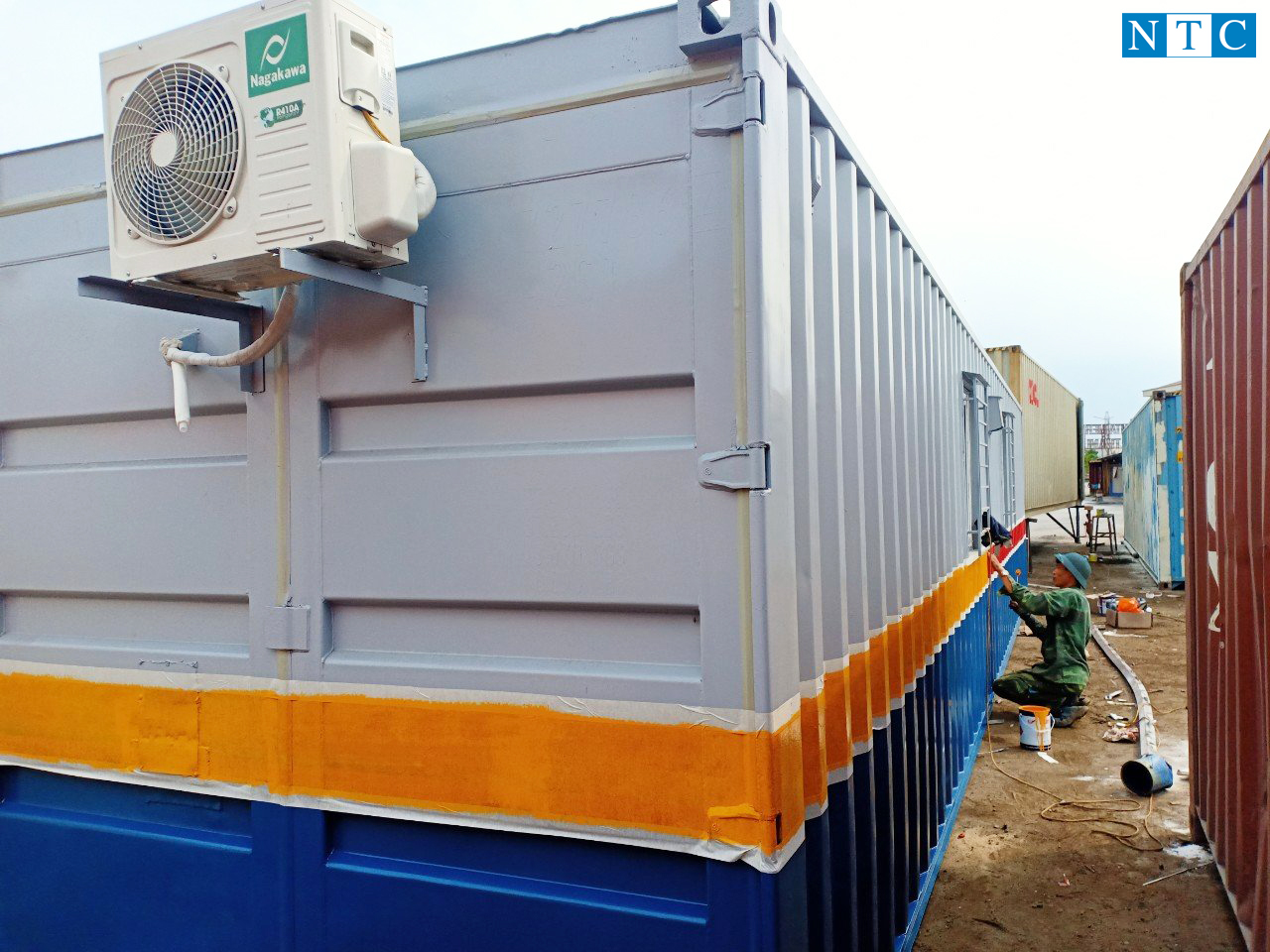 Tự do thiết kế theo ý tưởng của riêng mình là một trong những ưu điểm của container văn phòng