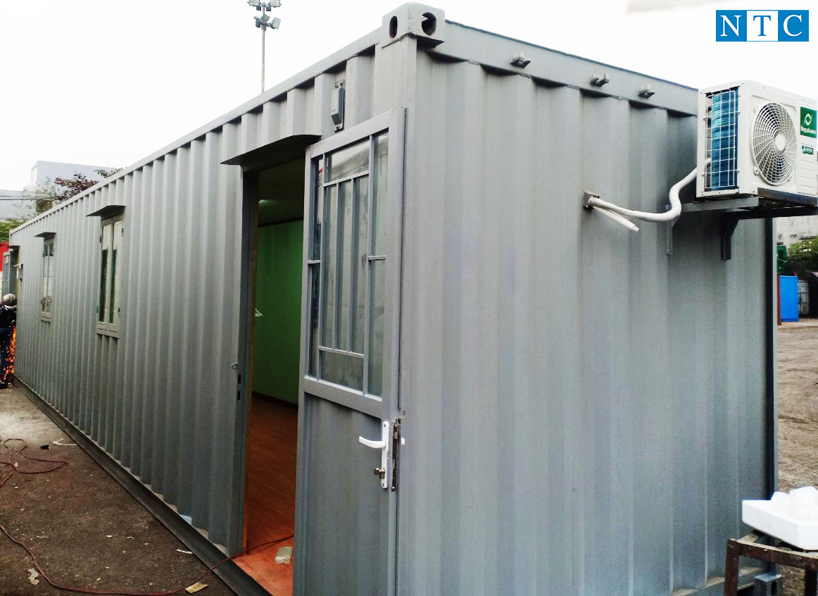 Báo giá thuê container văn phòng tại Hải Phòng rẻ nhất hiện nay tại NTC Container 