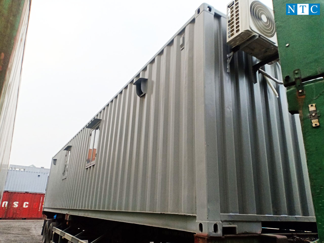 NTC Container báo giá thuê container văn phòng tại Hải Phòng rẻ nhất hiện nay