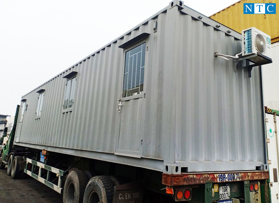 Container văn phòng 40feet (bản tiêu chuẩn) có ưu điểm gì? 