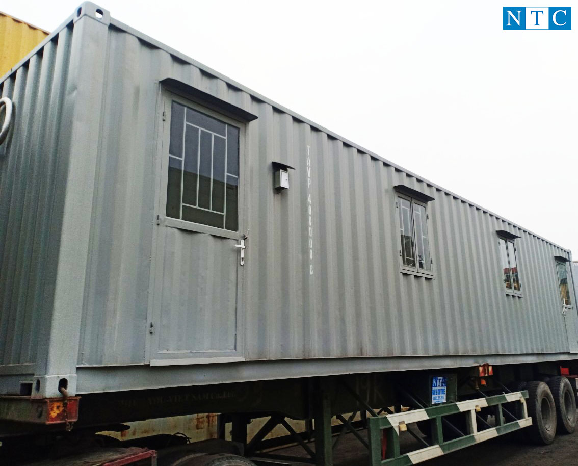 NTC Container cung cấp container văn phòng 40feet (bản tiêu chuẩn) giá rẻ, chất lượng đảm bảo khắp miền Bắc 