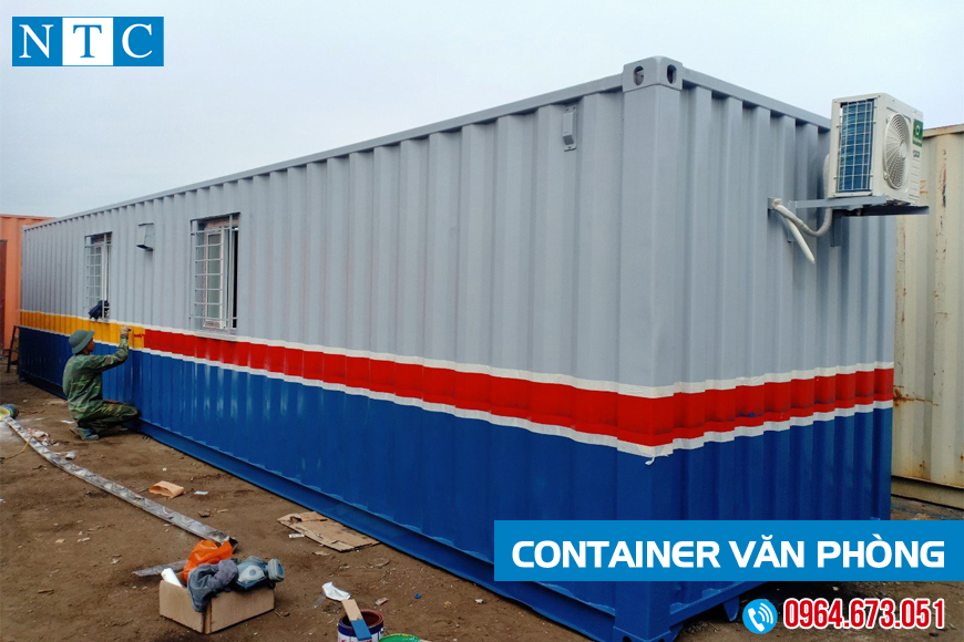 NTC Container mua bán cho thuê container văn phòng giá rẻ, uy tín, chất lượng đảm bảo. Hotline: 0964.673.051