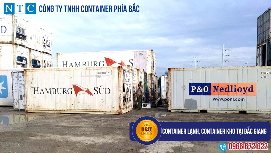 NTC Container - đơn vị mua bán container kho, container lạnh tại Bắc Giang uy tín nhất. Hotline: 0966.672.622