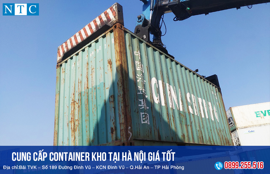 NTC Container cho thuê container kho tại Hà Nội với giá rẻ, uy tín