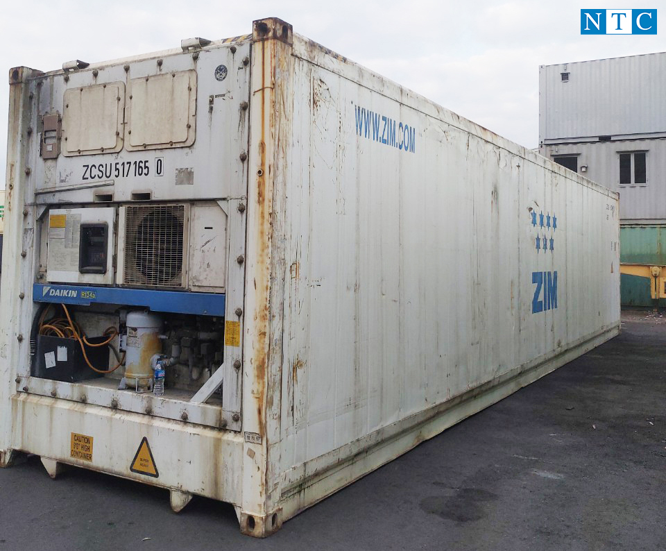 Giá thuê container lạnh tại Hải Dương của NTC Container