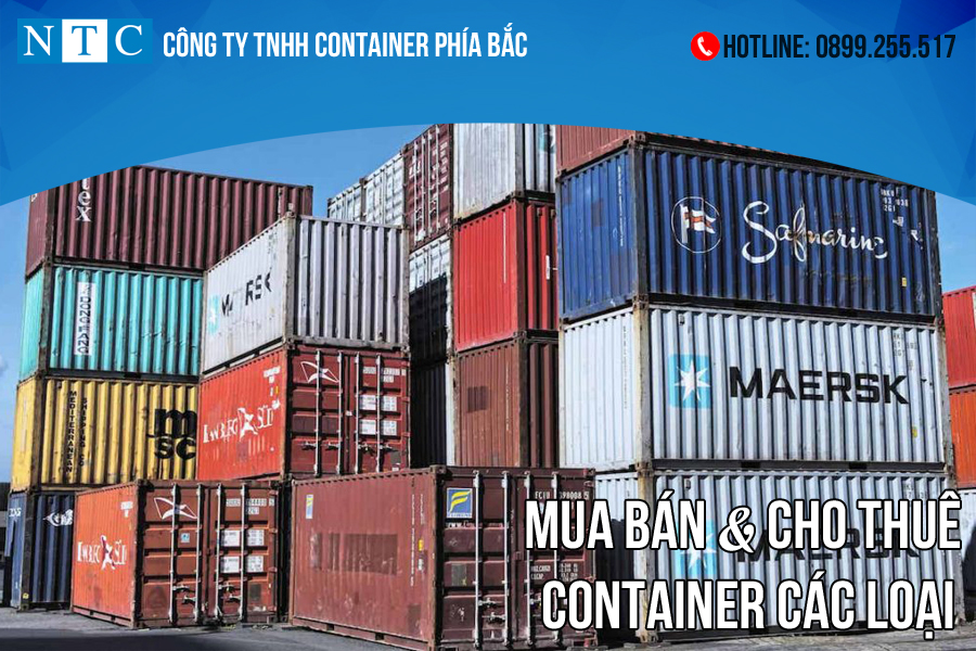 NTC Container mua bán cho thuê container tại Bắc Ninh giá tốt. Hotline: 0899.255.517