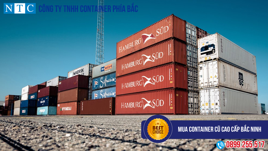 NTC Container chuyên mua container cũ cao cấp giá rẻ tại Bắc Ninh. Hotline: 0899.255.517