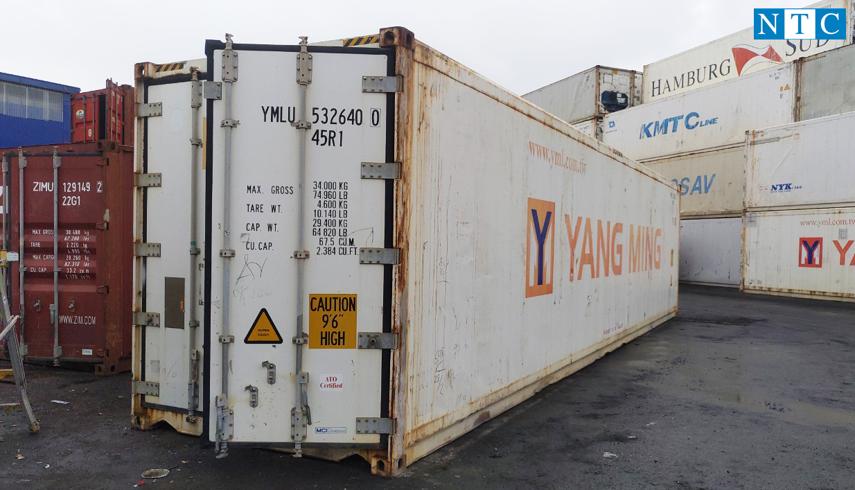 Cấu tạo và kích thước các loại container lạnh tại NTC Container 