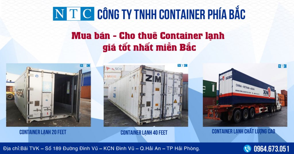 NTC Container mua bán cho thuê container lạnh giá tốt nhất miền Bắc