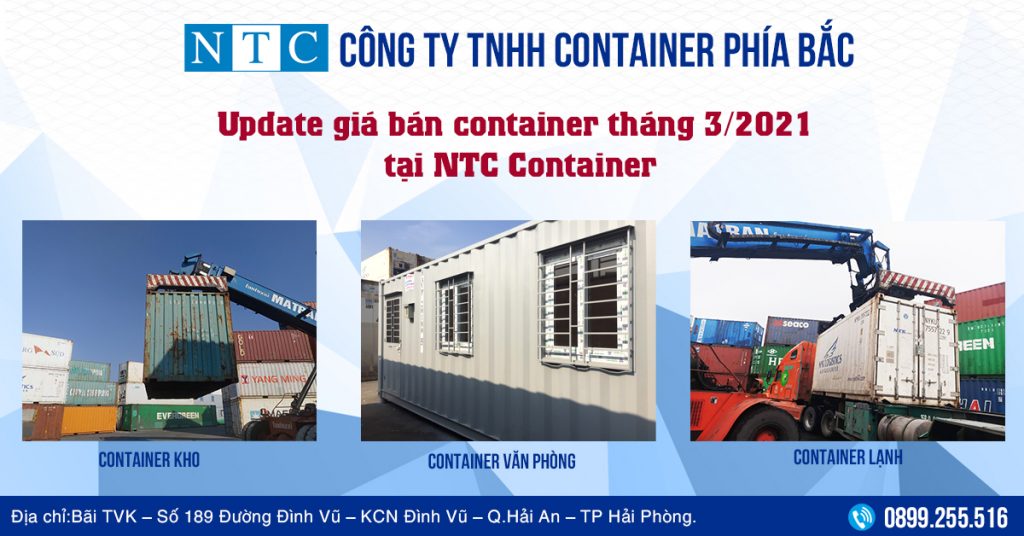 NTC Container mua bán các loại container chất lượng, giá tốt thị trường. Hotline: 0899.255.516