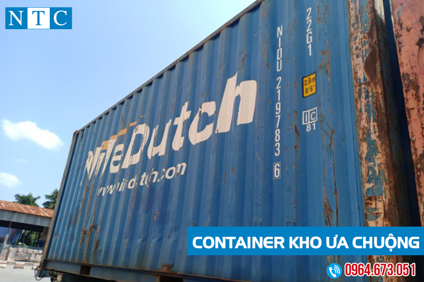 Container kho của NTC Container giá rẻ, chất lượng đảm bảo. Hotline: 0964.673.051