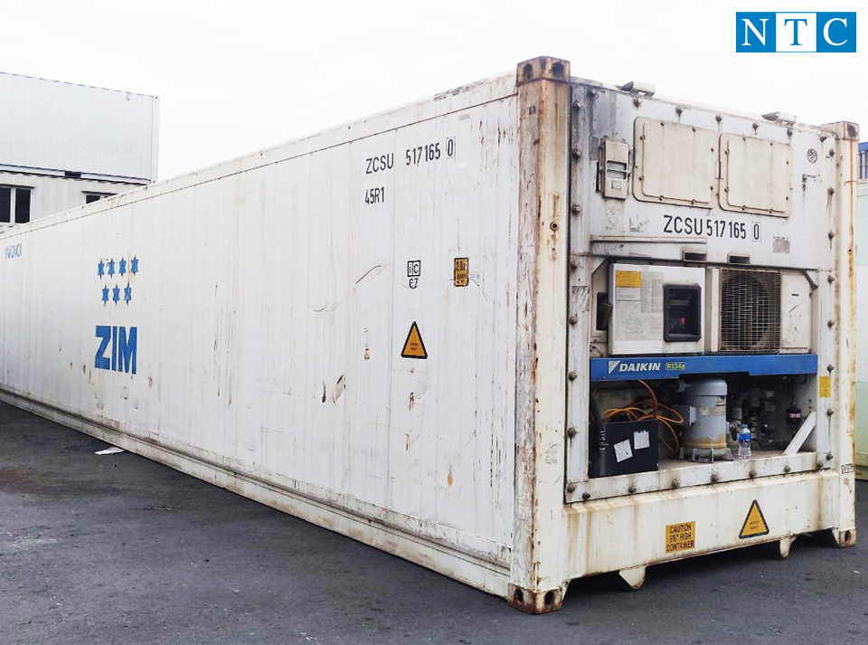 Kích thước container 40 feet tại NTC Container