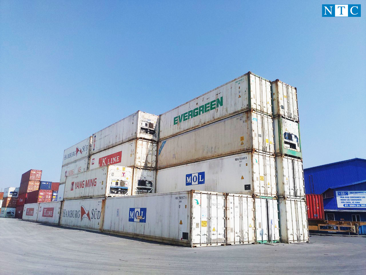 NTC Container phía Bắc - cho thuê container lạnh giá tốt tại Hà Nội. Hotline: 0899.255.517