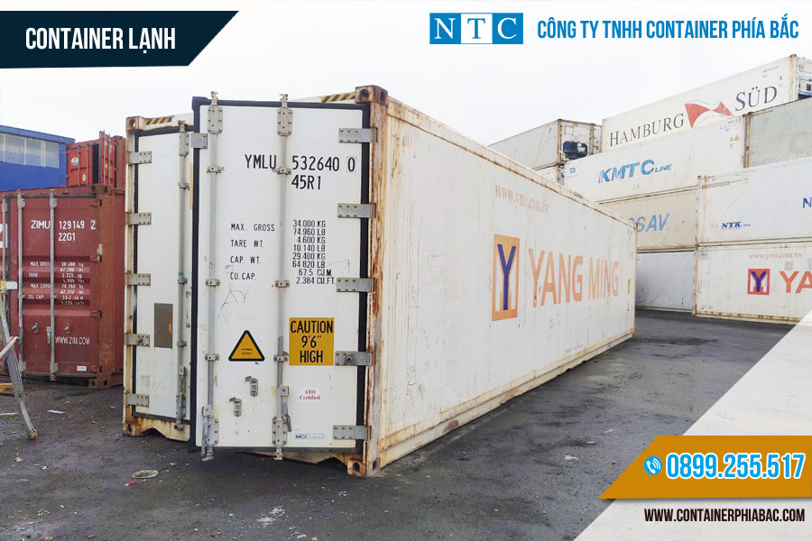 Cho thuê container lạnh 40ft tại Nam Định - Hotline 0899255517