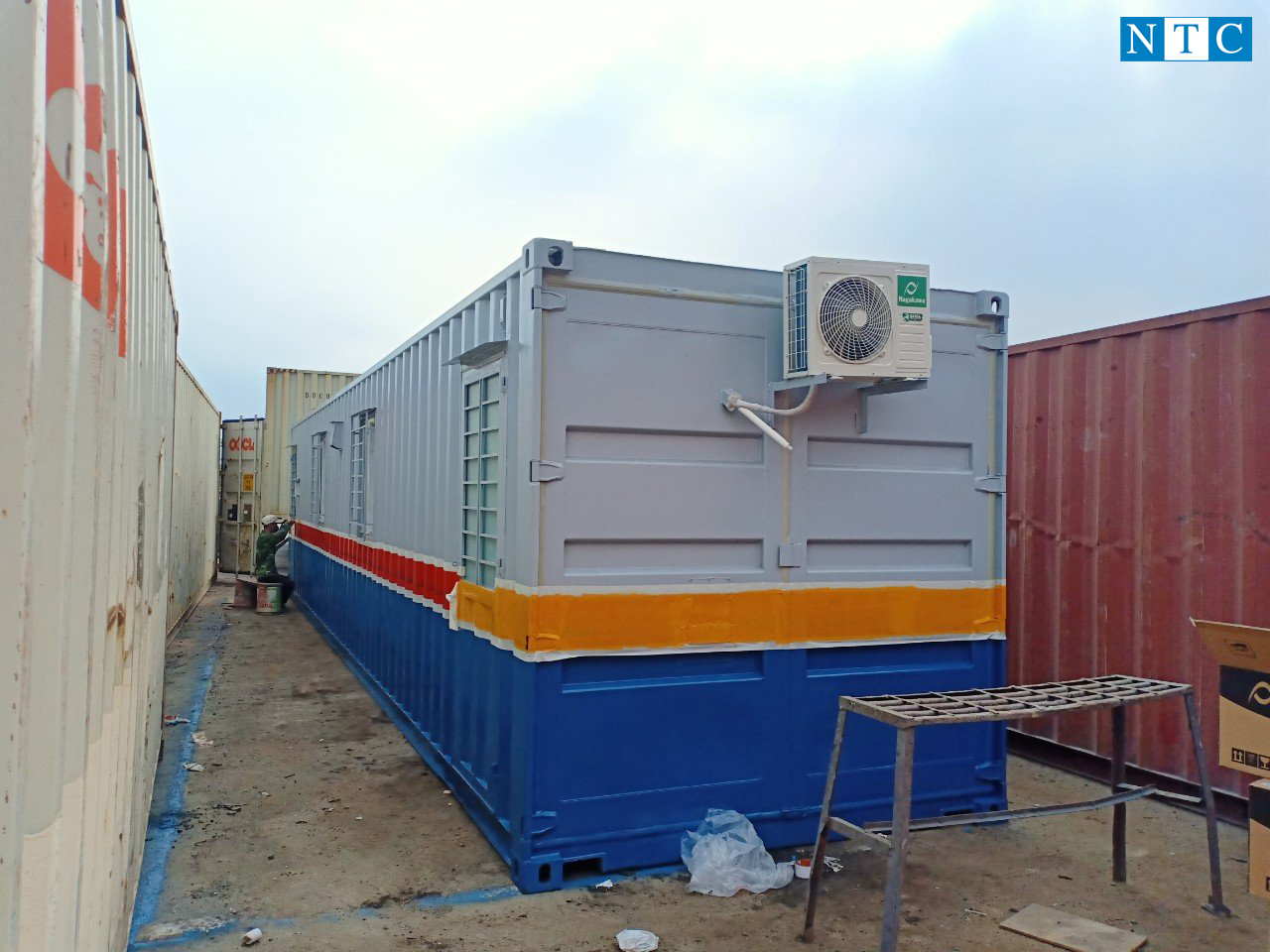 NTC Container - địa chỉ bán container văn phòng tại Hải Dương chất lượng cao. Hotline: 0899.255.516