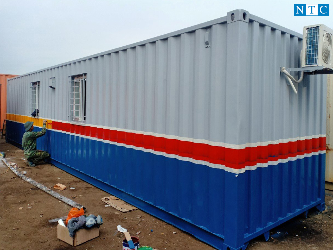 NTC Container - địa chỉ bán container văn phòng tại Hải Phòng uy tín, chất lượng cao. Hotline: 0899.255.516