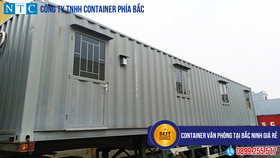 NTC Container mua bán container văn phòng tại Thanh Hóa uy tín, giá tốt. Hotline: 0899.255.517