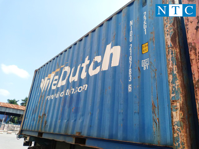 NTC Container cung cấp container kho 20 feet tại Hải Dương giá tốt