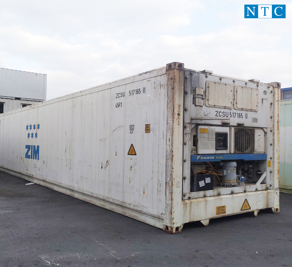 Container lạnh giá rẻ, chất lượng đảm bảo chỉ có tại NTC Container