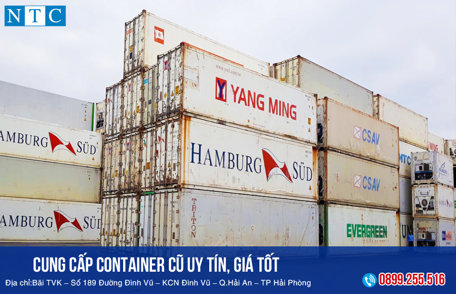 NTC Container - địa chỉ uy tín mua bán container cũ. Hotline: 0899.255.516