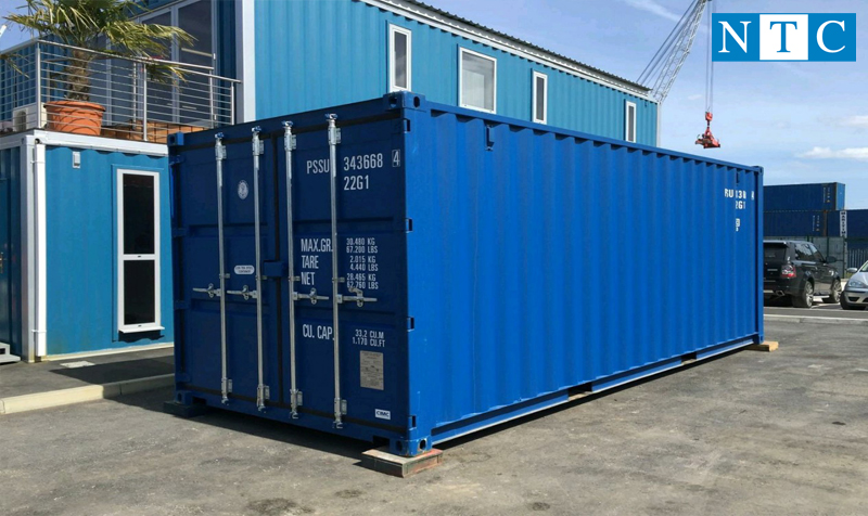 Container kho có kết cấu chắc chắn, bền vững