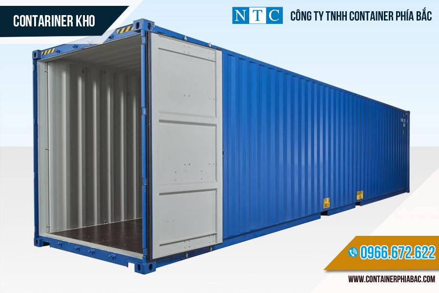 NTC Container cung cấp container kho giá tốt nhất miền Bắc. Hotline: 0966.672.622