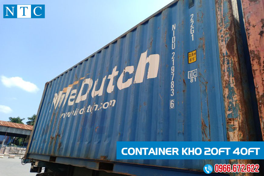 NTC Container cho thuê container kho 20ft 40ft giá tốt tại tây Ninh. Hotline: 0966.672.622