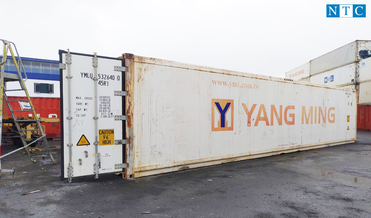 NTC Container cho thuê container lạnh giá tốt, uy tín 