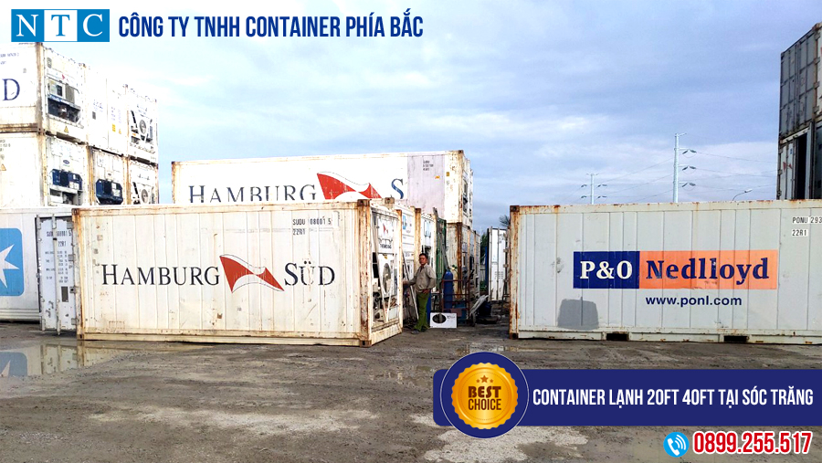 NTC Container cho thuê container lạnh 20ft 40ft giá tốt tại Sóc Trăng. Hotline: 0899.255.517