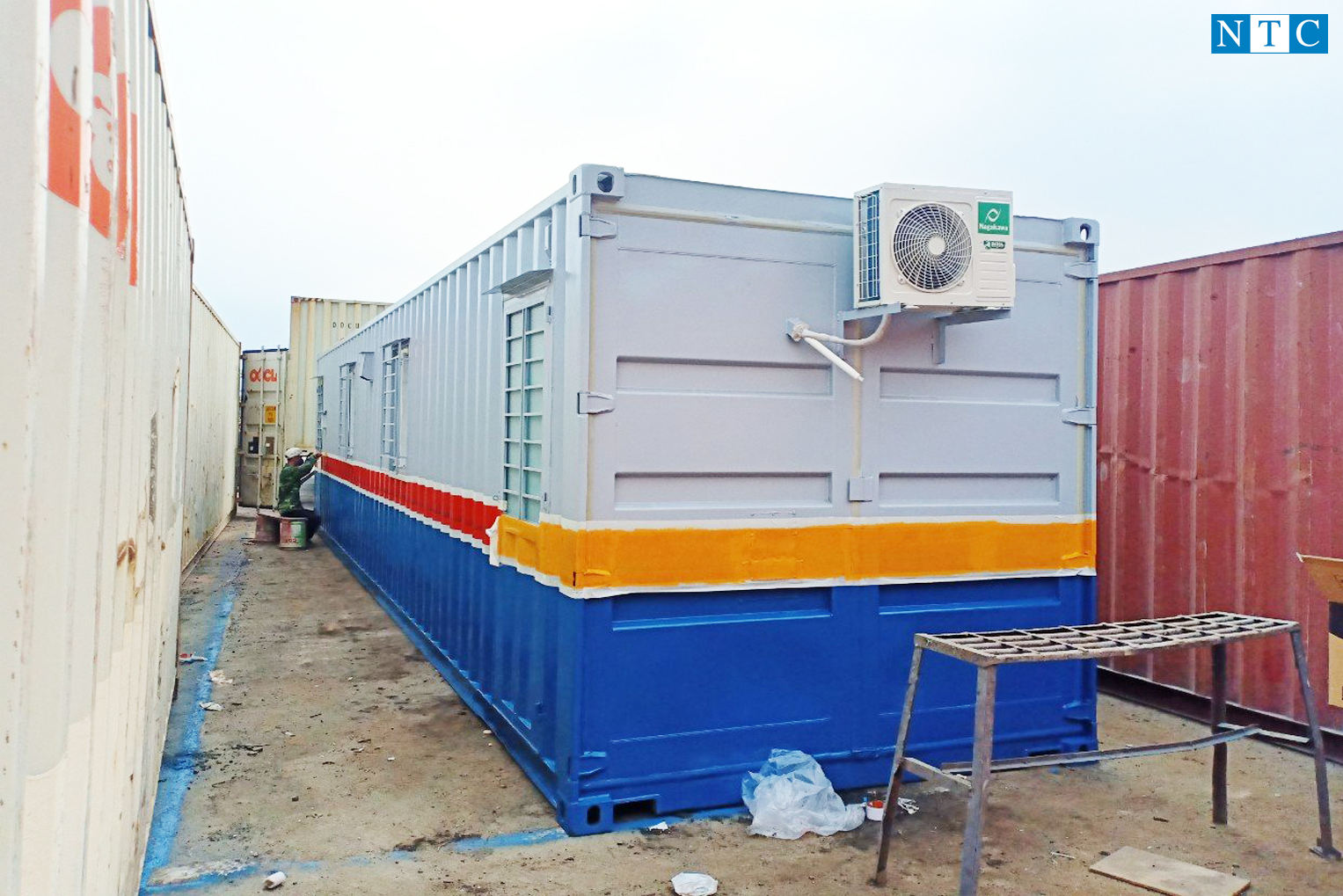 Update giá container kho, container văn phòng tháng 4/2021 tại Long An của NTC Container