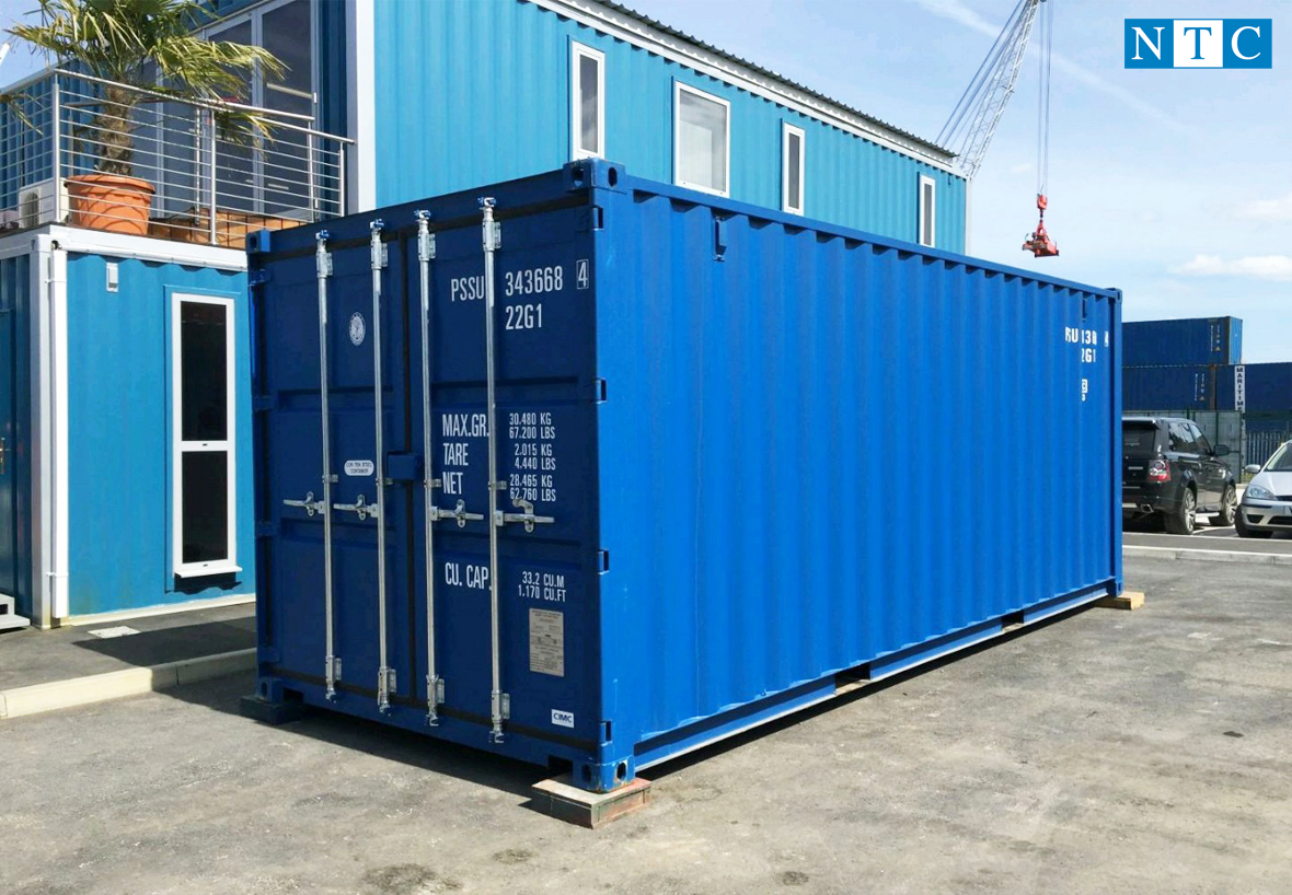 Container kho 20 feet đạt chuẩn, chất lượng, giá cạnh tranh tại NTC Container 