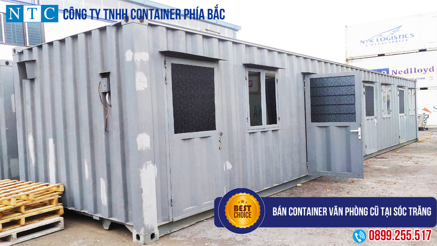 NTC Container bán container văn phòng cũ tại Sóc Trăng uy tín, giá tốt. Hotline: 0899.255.517