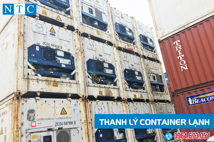 NTC Container bán thanh lý container lạnh 20, 40 feet cũ giá rẻ nhất Bình Phước. Hotline: 0964.673.051
